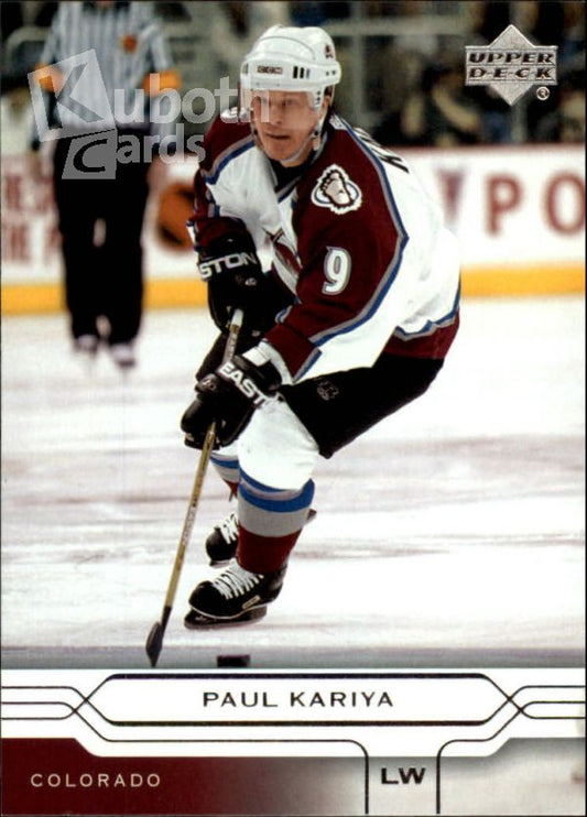 NHL 2004-05 Upper Deck - No 46 - Paul Kariya