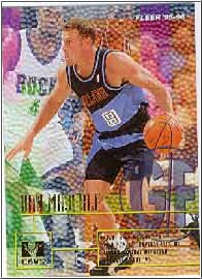 NBA 1995-96 Fleer European - No 284 - Dan Majerle