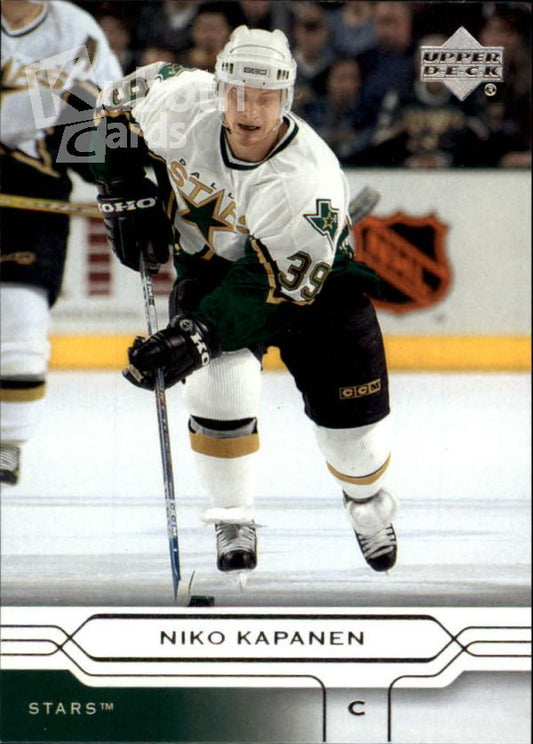 NHL 2004-05 Upper Deck - No 58 - Niko Kapanen