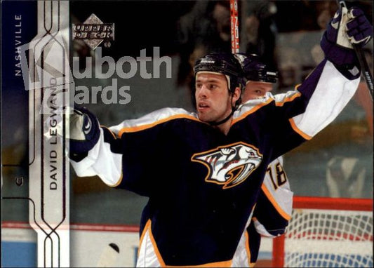 NHL 2004-05 Upper Deck - No 97 - David Legwand