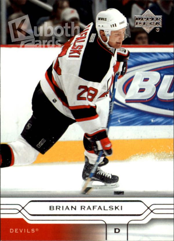 NHL 2004-05 Upper Deck - No 104 - Brian Rafalski