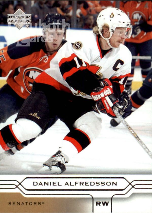 NHL 2004-05 Upper Deck - No 123 - Daniel Alfredsson