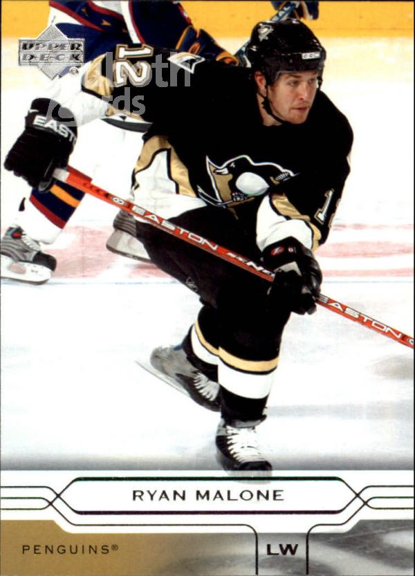 NHL 2004-05 Upper Deck - No 140 - Ryan Malone