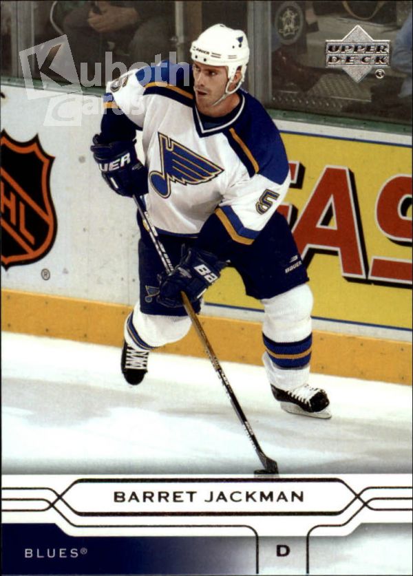 NHL 2004-05 Upper Deck - No 153 - Barret Jackman