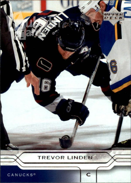 NHL 2004-05 Upper Deck - No 172 - Trevor Linden