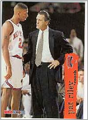 NBA 1995-96 Hoops - No 186 - Pat Riley