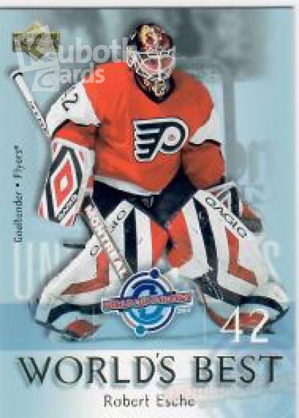 NHL 2004-05 Upper Deck World's Best - No WB27 - Robert Esche