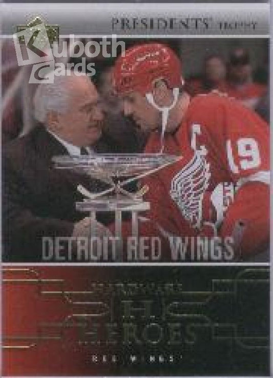 NHL 2004-05 Upper Deck Hardware Heroes - No AW13 - Detroit Red Wings