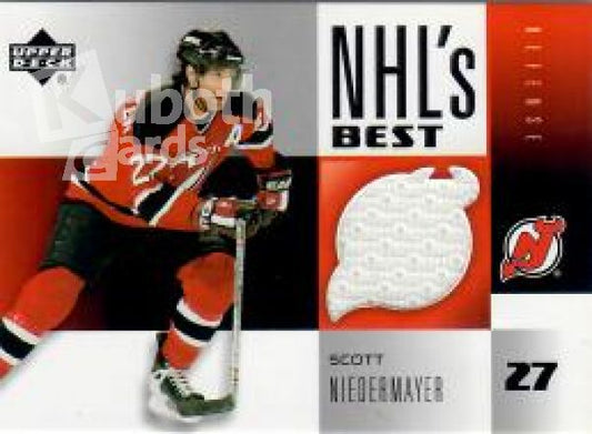 NHL 2004-05 Upper Deck NHL's Best - No NB-SN - Scott Niedermayer