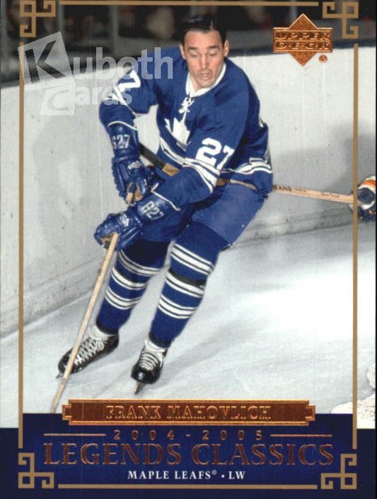 NHL 2004-05 UD Legends Classics - No 21 - Frank Mahovlich