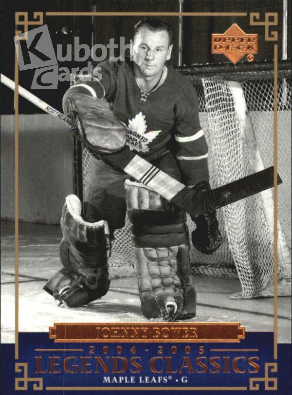 NHL 2004-05 UD Legends Classics - No 32 - Johnny Bower