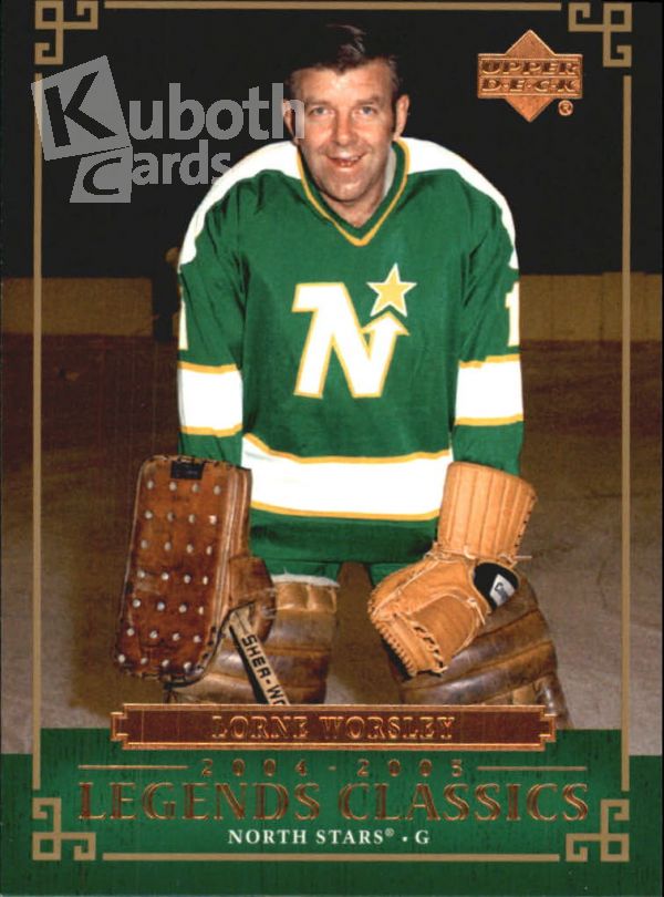 NHL 2004-05 UD Legends Classics - No 38 - Lorne Worsley