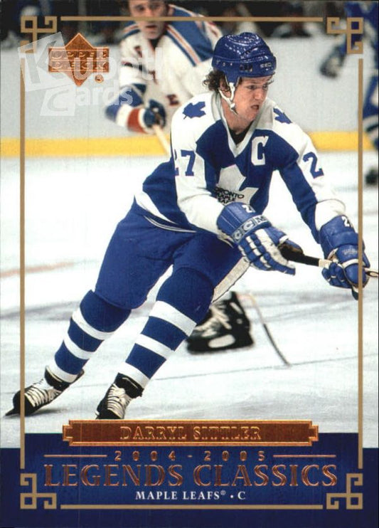 NHL 2004-05 UD Legends Classics - No 55 - Darryl Sittler