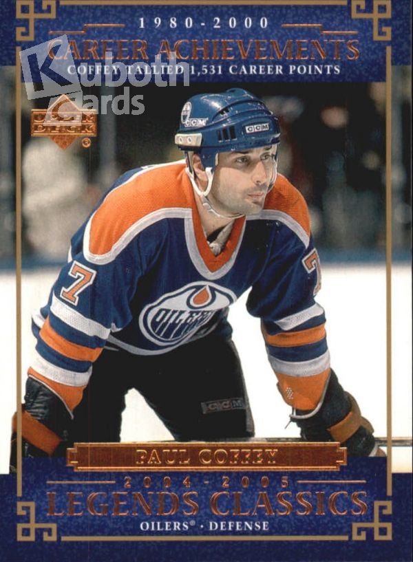 NHL 2004-05 UD Legends Classics - No 63 - Paul Coffey