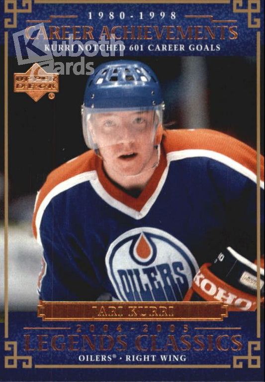 NHL 2004-05 UD Legends Classics - No 67 - Jari Kurri