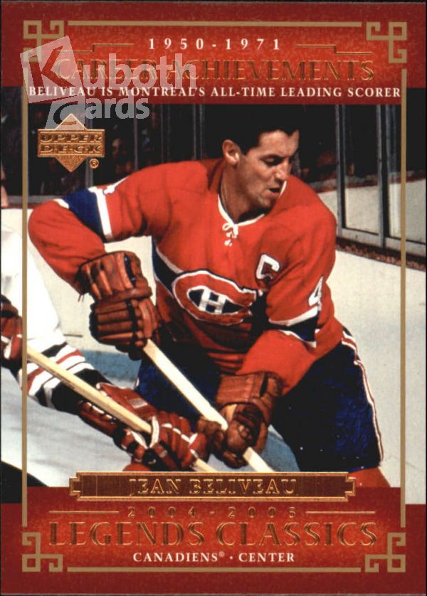 NHL 2004-05 UD Legends Classics - No 71 - Jean Beliveau