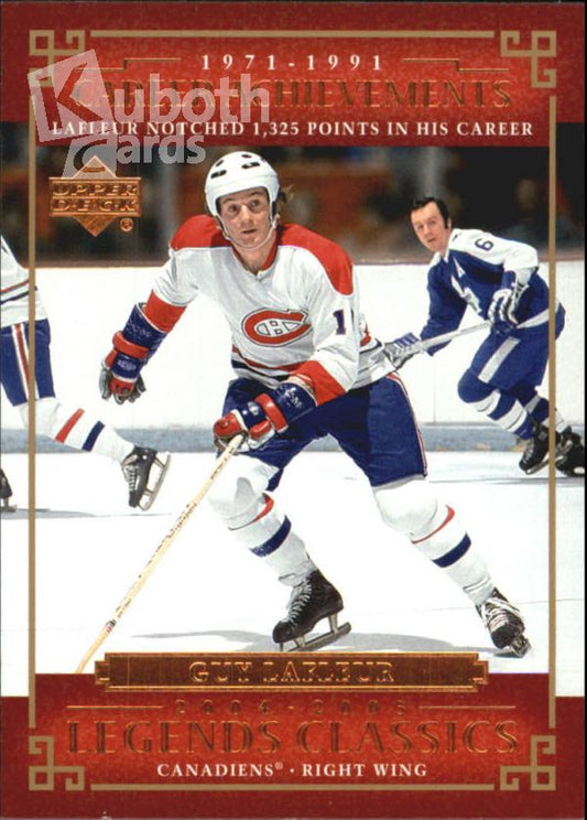 NHL 2004-05 UD Legends Classics - No 75 - Guy Lafleur