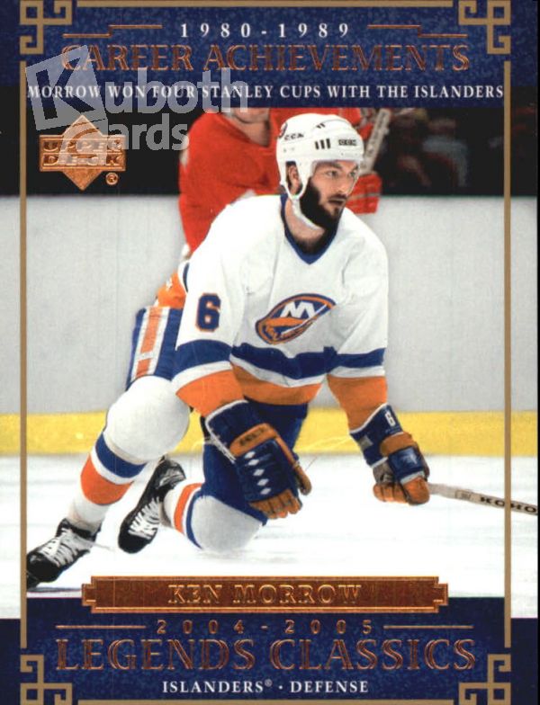 NHL 2004-05 UD Legends Classics - No 76 - Ken Morrow