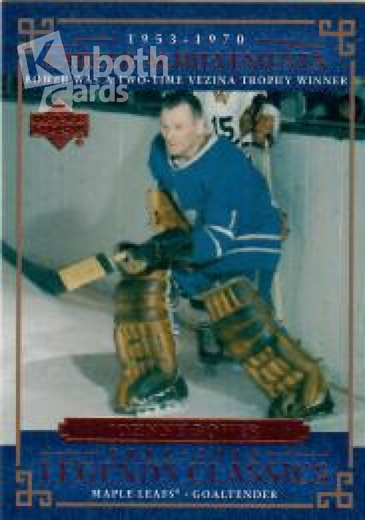 NHL 2004-05 UD Legends Classics - No 78 - Johnny Bower