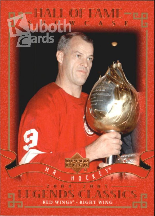 NHL 2004-05 UD Legends Classics - No 81 - Gordie Howe Mr. Hockey