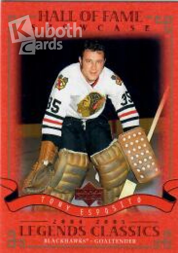 NHL 2004-05 UD Legends Classics - No 91 - Tony Esposito