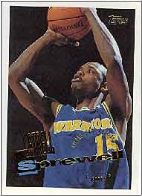 NBA 1995-96 Topps - No 157 - Latrell Sprewell