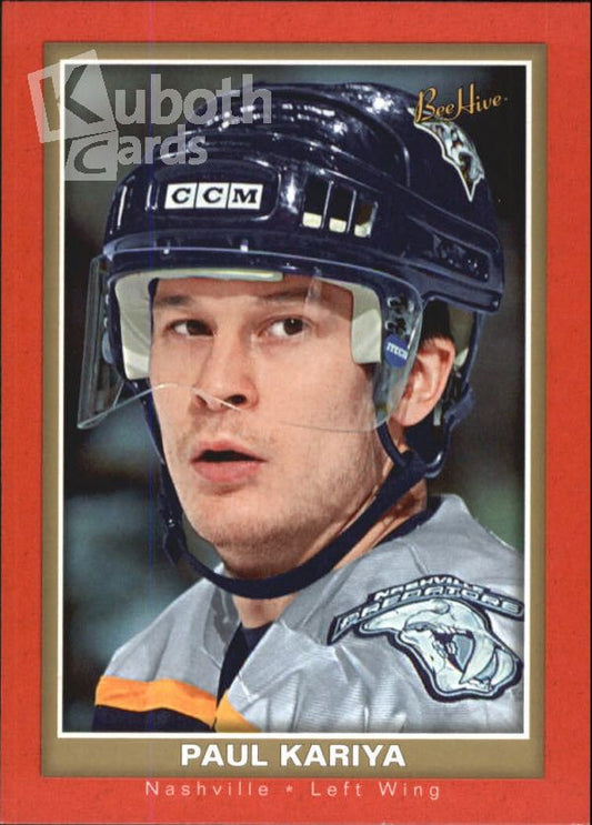 NHL 2005-06 BeeHive Red - No 50 - Paul Kariya