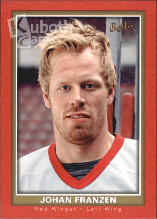 NHL 2005-06 BeeHive Red - No 127 - Johan Franzen