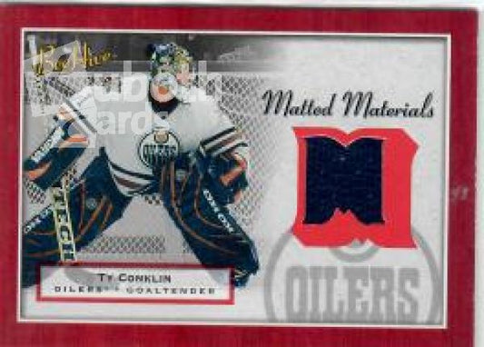 NHL 2005-06 BeeHive Matted Materials - No MM-TC - Ty Conklin