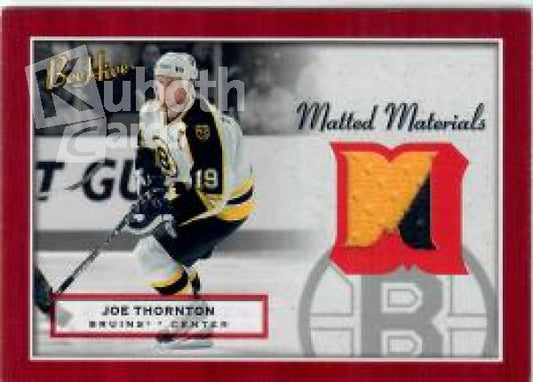 NHL 2005-06 BeeHive Matted Materials - No MM-JT - Joe Thornton