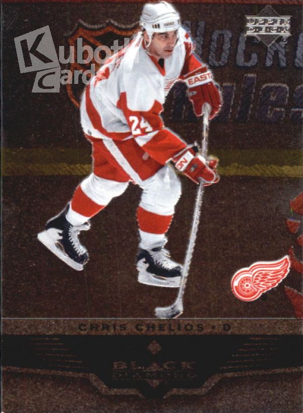 NHL 2005-06 Black Diamond - No. 34 - Chris Chelios