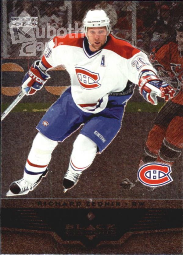 NHL 2005-06 Black Diamond - No. 45 - Richard Zednik