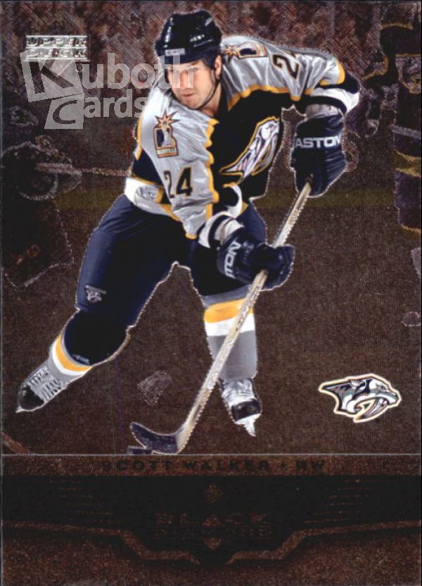 NHL 2005-06 Black Diamond - No 50 - Scott Walker