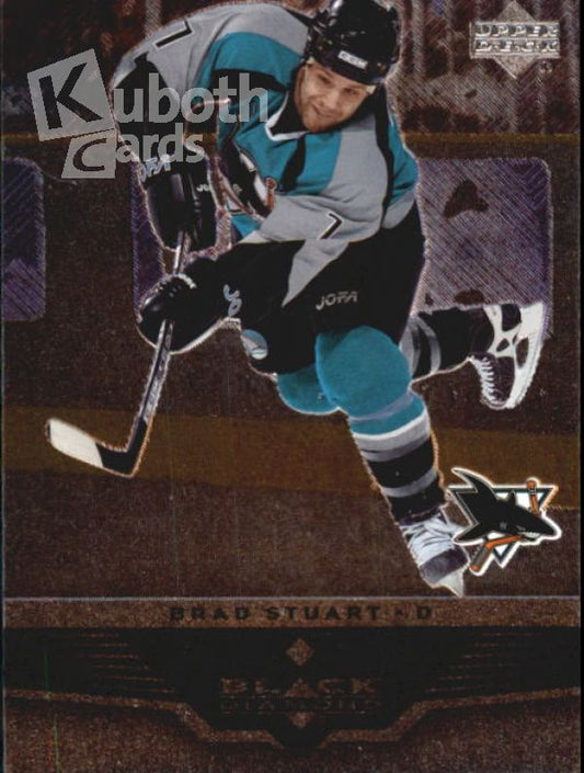 NHL 2005-06 Black Diamond - No. 72 - Brad Stuart