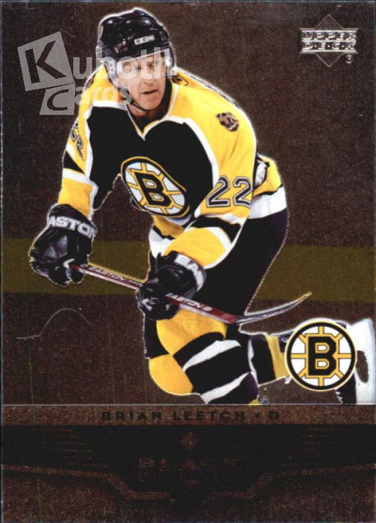 NHL 2005-06 Black Diamond - No 78 - Brian Leetch