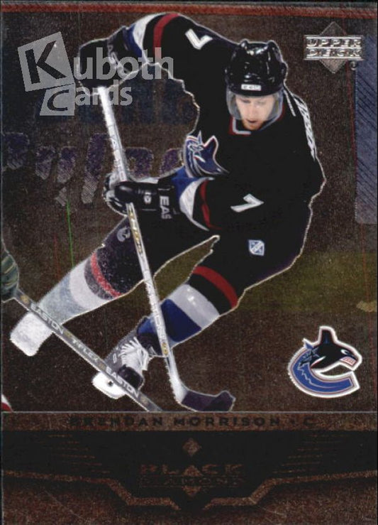 NHL 2005-06 Black Diamond - No 81 - Brendan Morrison