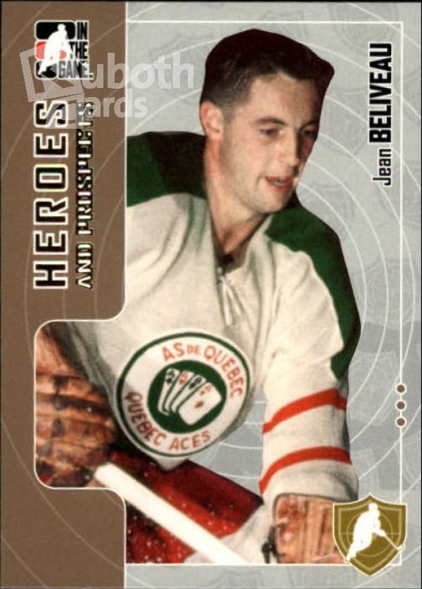 NHL 2005-06 ITG Heroes and Prospects - No 9 - Jean Beliveau