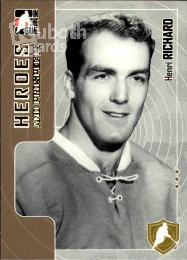 NHL 2005-06 ITG Heroes and Prospects - No 15 - Henri Richard