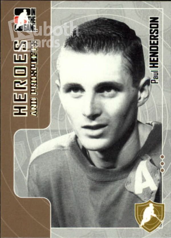 NHL 2005-06 ITG Heroes and Prospects - No 17 - Paul Henderson