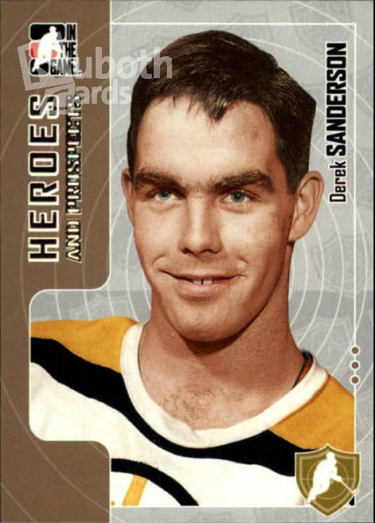 NHL 2005-06 ITG Heroes and Prospects - No 39 - Derek Sanderson