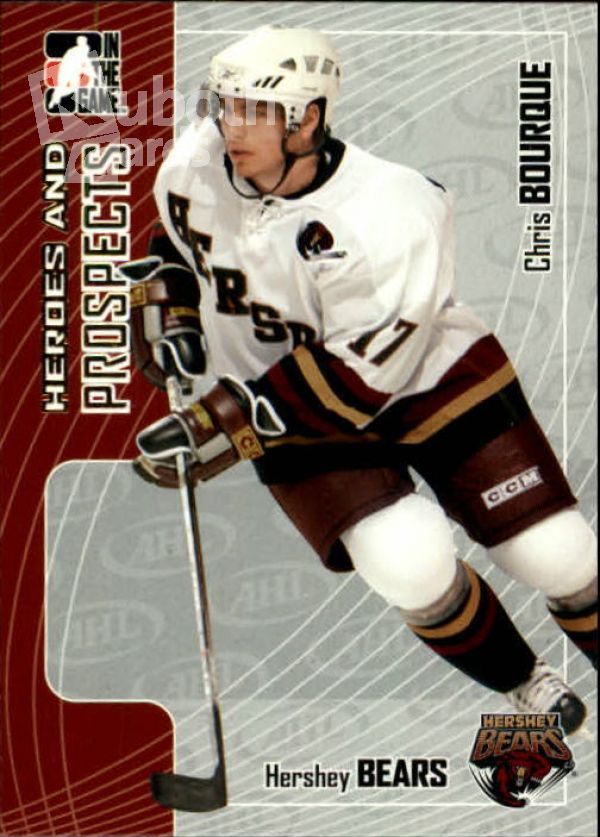 NHL 2005-06 ITG Heroes and Prospects - No 77 - Chris Bourque