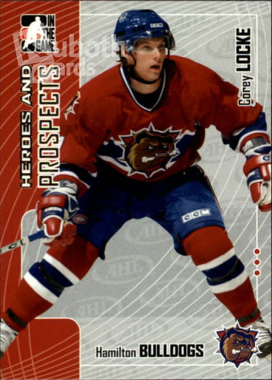 NHL 2005-06 ITG Heroes and Prospects - No 91 - Corey Locke