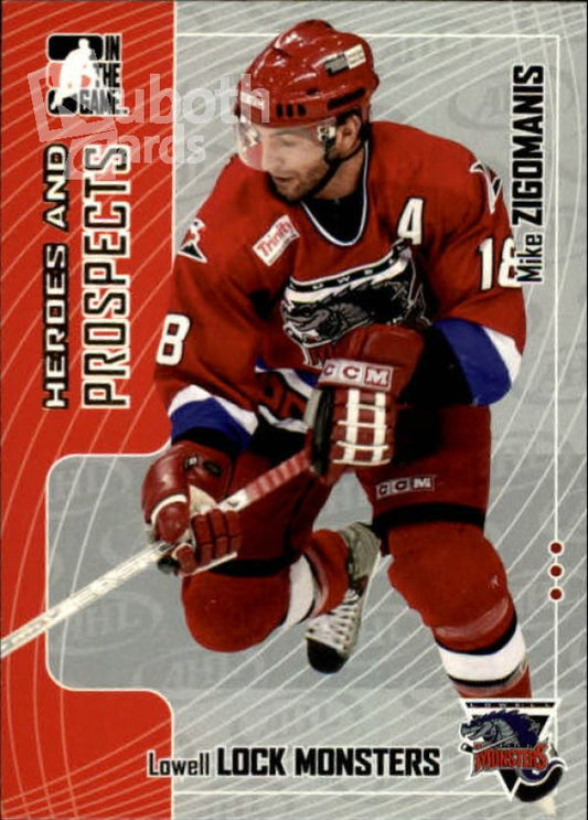 NHL 2005-06 ITG Heroes and Prospects - No 98 - Mike Zigomanis