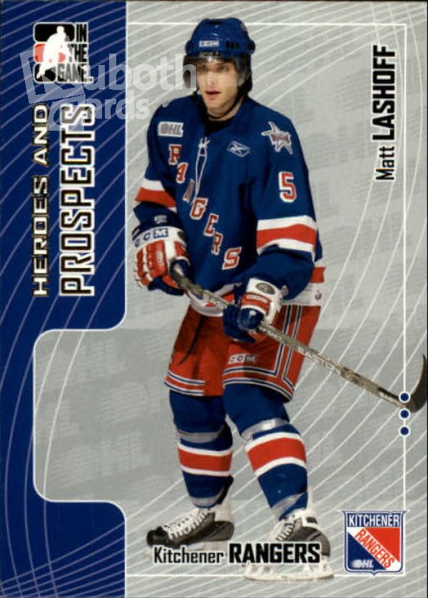 NHL 2005-06 ITG Heroes and Prospects - No 117 - Matt Lashoff