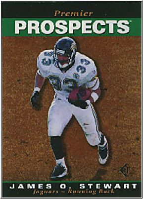 NFL 1995 SP - No 15 - James O. Stewart