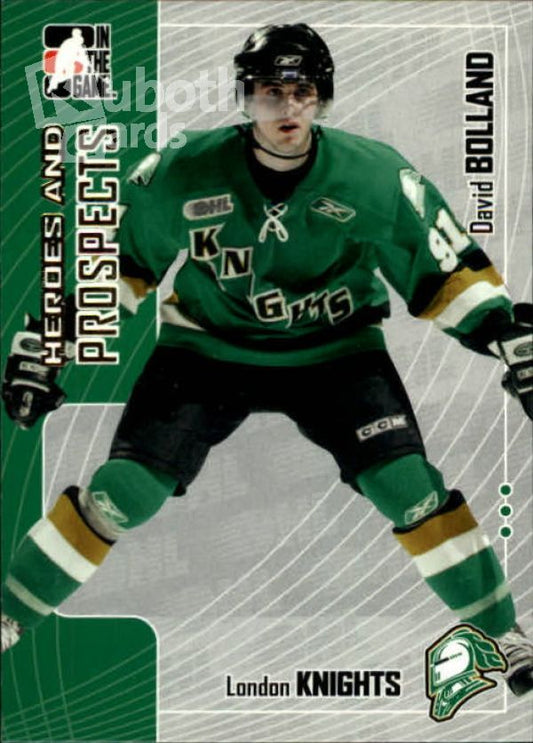 NHL 2005-06 ITG Heroes and Prospects - No 121 - David Bolland