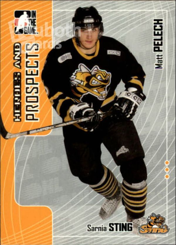 NHL 2005-06 ITG Heroes and Prospects - No 133 - Matt Pelech