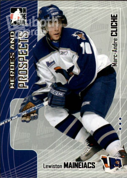 NHL 2005-06 ITG Heroes and Prospects - No 138 - Marc-Andre Cliche