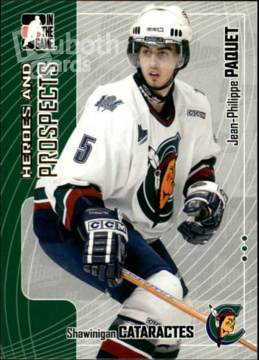 NHL 2005-06 ITG Heroes and Prospects - No 148 - Jean-Philippe Paquet