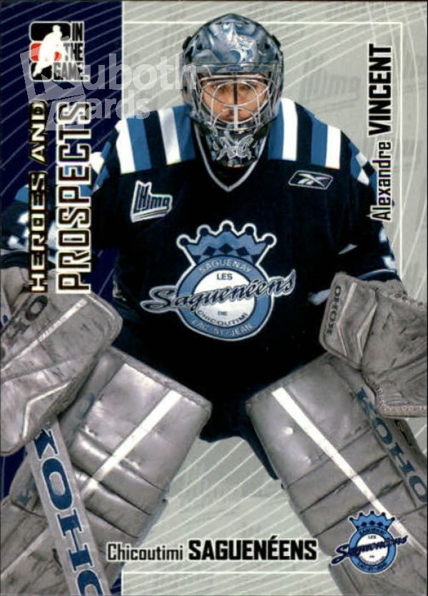 NHL 2005-06 ITG Heroes and Prospects - No 155 - Alexandre Vincent